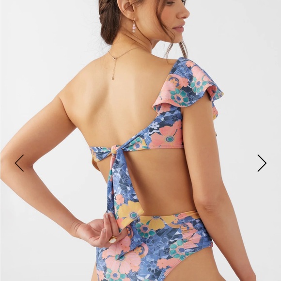 O’Niel Mission Beach one shoulder top & Long Beach high waist Cheeky size XXL - Picture 3 of 14